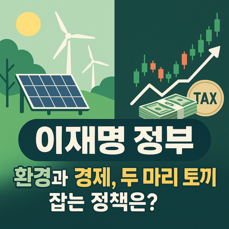 이재명 정부의 '2035 <b>온실가스 감축 목표</b>'와 배당소득 과세... 