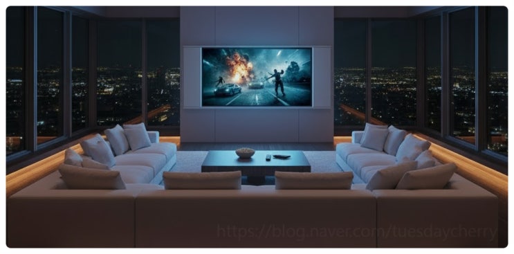  100인치 대형 QLED 4K 스마트티비TV 추천 거실 평수와 사이즈 장점 가성비 할인 혜택 총정리
