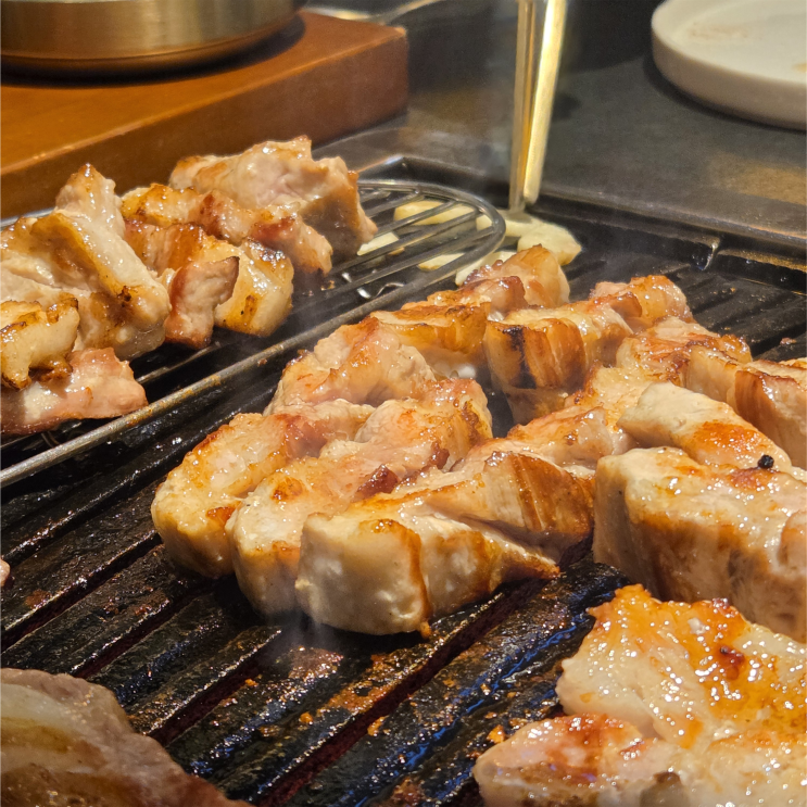 인천논현맛집 144시간 숙성 생갈비가 일품인 구워주는 인천논현동고기집 더그릴육선 주차