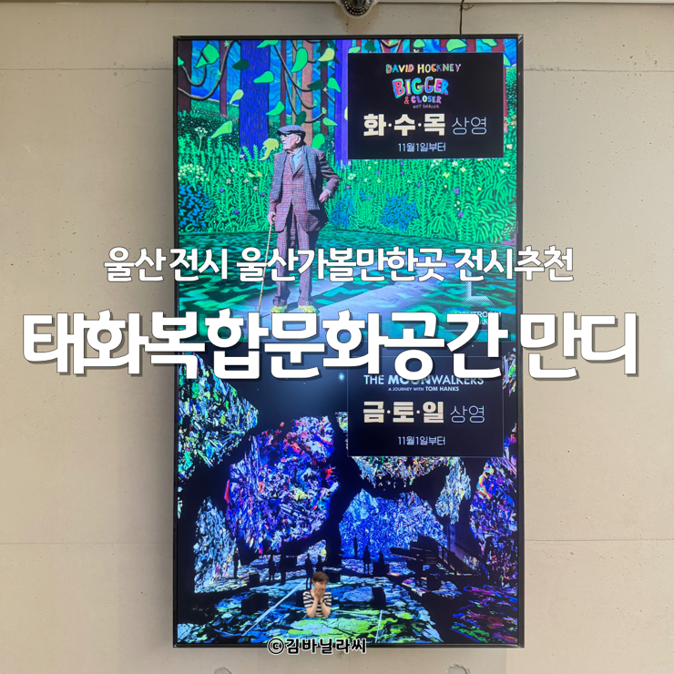  울산가볼만한곳 태화복합문화공간 만디 라이트룸 상영시간 변경