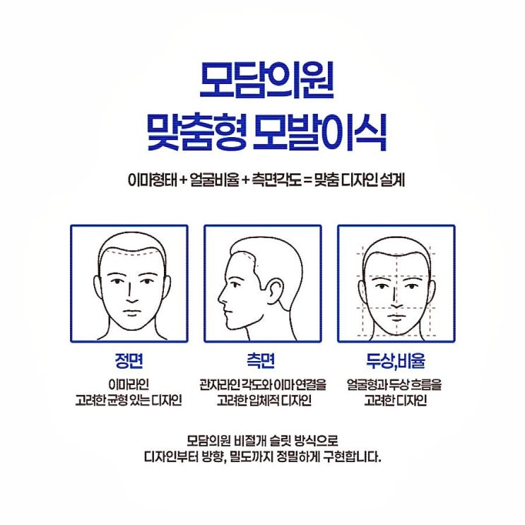  남자 M자 교정 모발이식, 디자인이 수술 결과를 바꾸는 이유