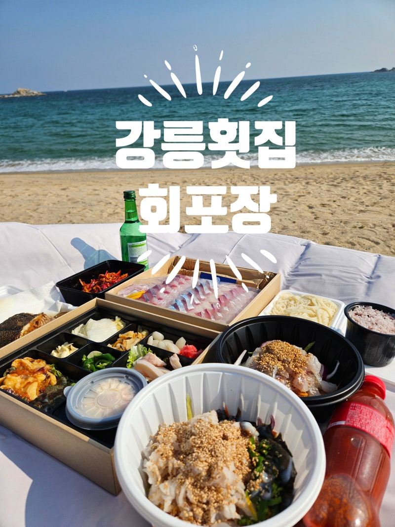 고성군 가진항 맛집 강릉 횟집 회포장 엄지척