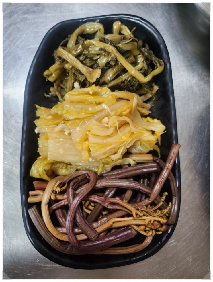  광주냉삼 무한리필 맛집 은이네냉삼, 고사리와 묵은지의 미친조합