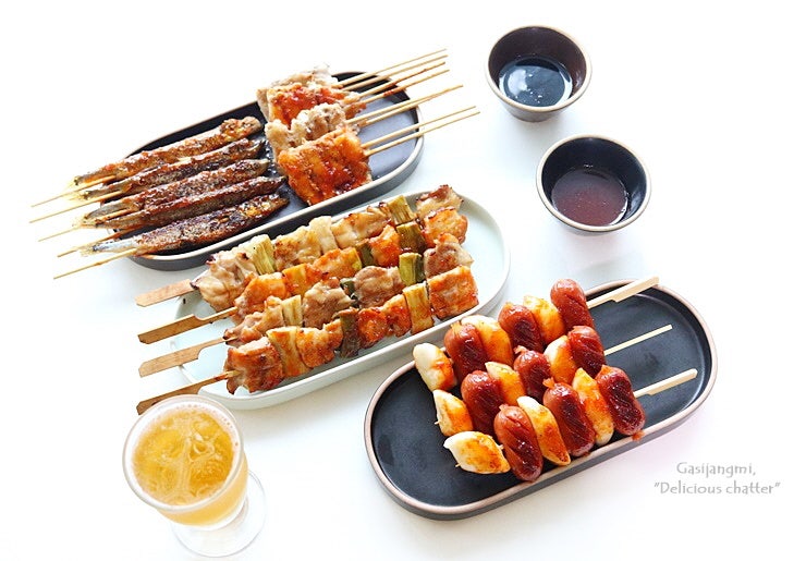 고우하 캠핑 바베큐꼬치 모둠꼬치 세트 캠핑요리
