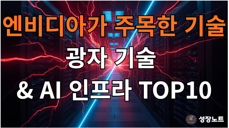  엔비디아가 주목한 광자 기술 & AI 전력 유망주: 지금이 매수 타이밍!