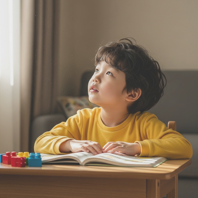  산만한아이 행동이 걱정된다면, 집중력 키워주는 부모의 실천법