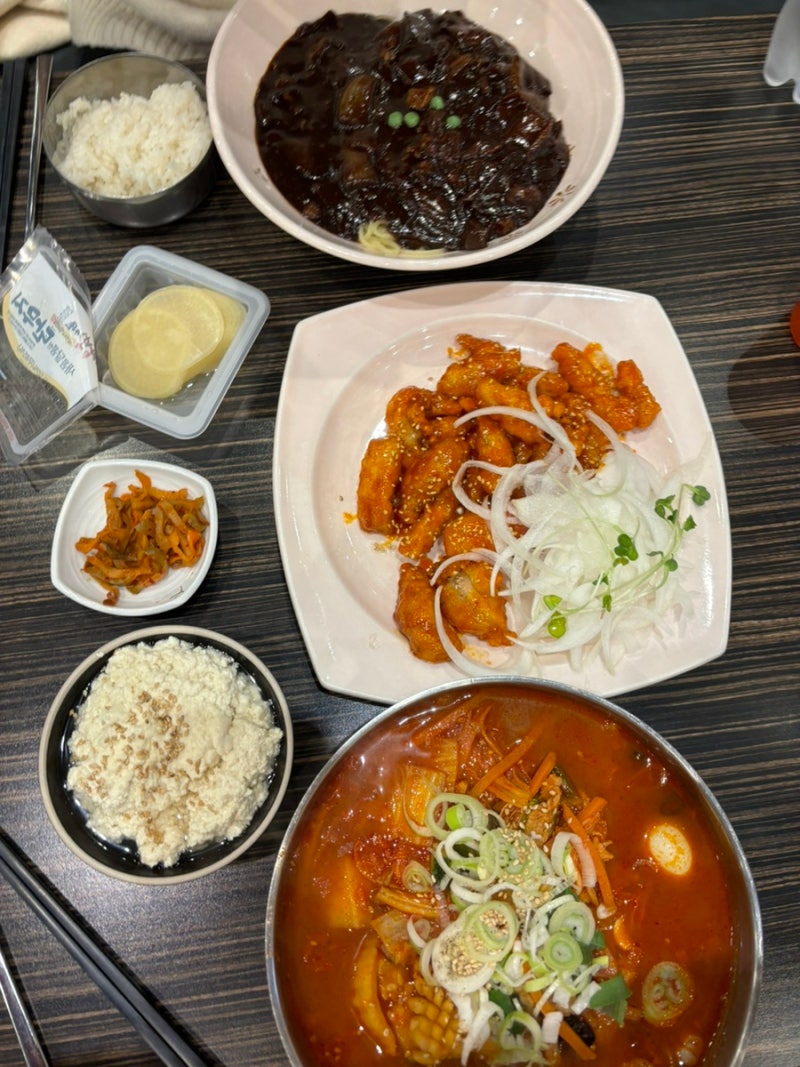 청계동 주말 가족 외식 중국집 의왕 청계 맛집 / 짬뽕지존 청계점