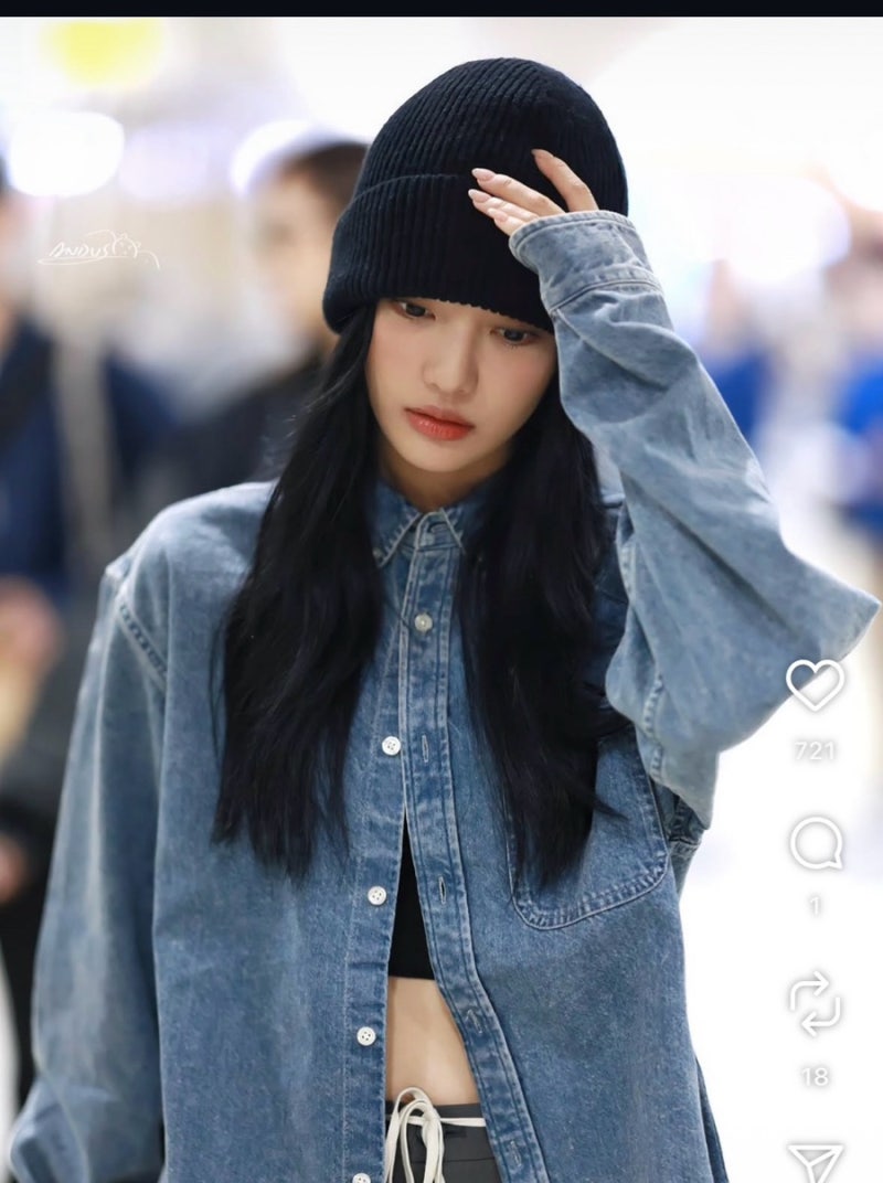 aespa Ningning 簡約又好看，好評不斷的機場私服穿搭