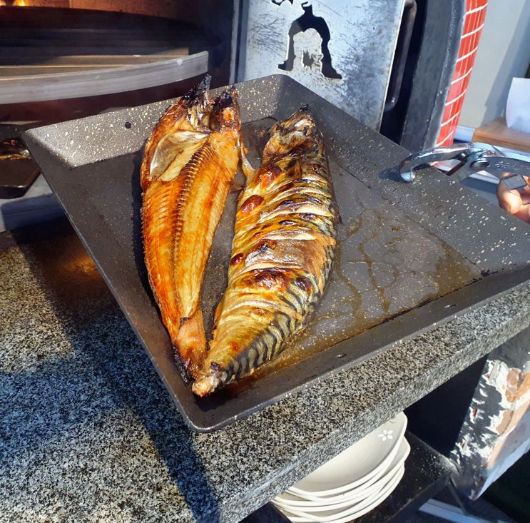  성남 신흥역 맛집 롯데시네마타워맛집 화덕 생선구이 찐후기