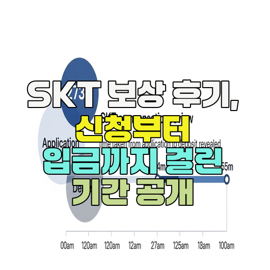  SKT 보상 후기, 신청부터 입금까지 걸린 기간 공개