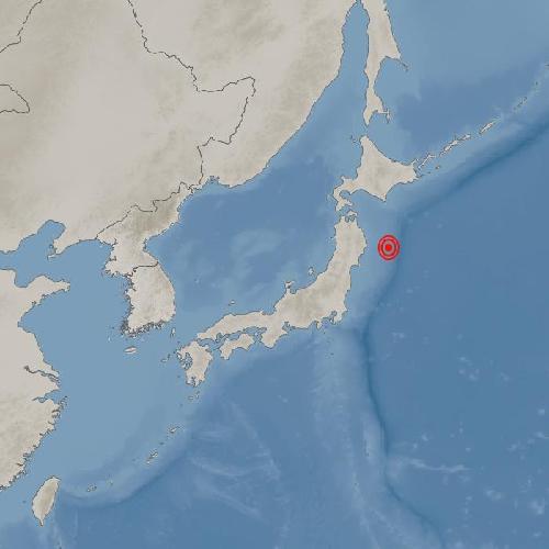 日<b>이와테현</b> 동쪽 바다서 규모 6.9 <b>지진</b>…높이 20 쓰나미 관측