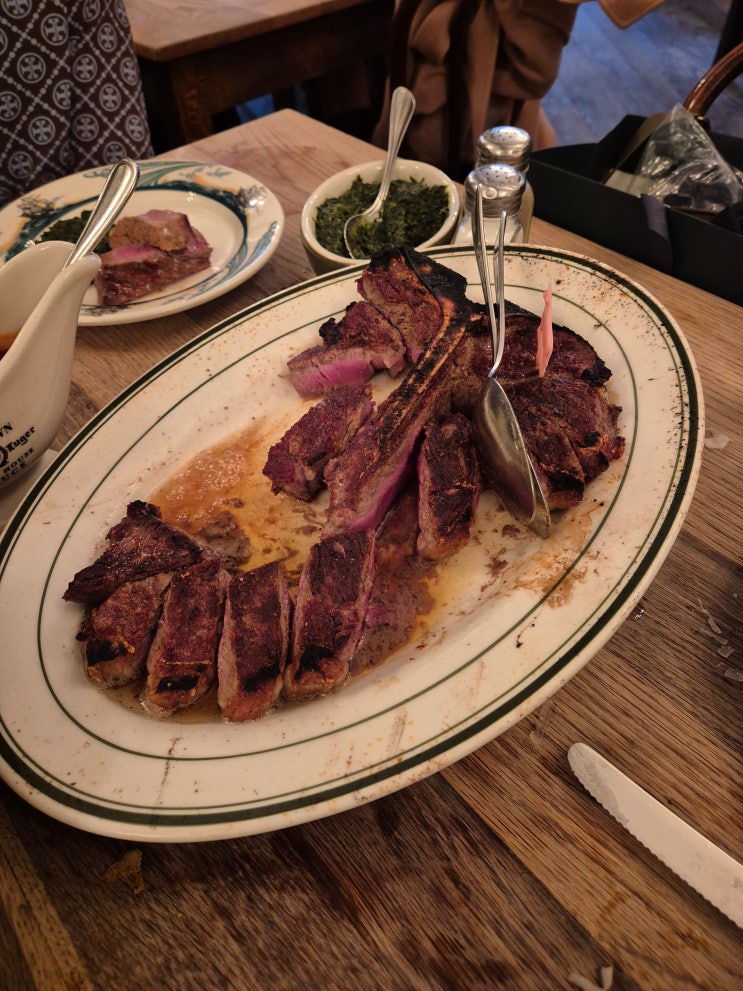  [뉴욕] Peter Luger Steak House(근데 이제 맛도리 저녁 산책을 곁들인)