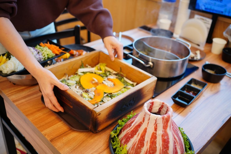  [남성역 맛집] 샤브몰 - 편백찜, 샤브샤브 무한리필