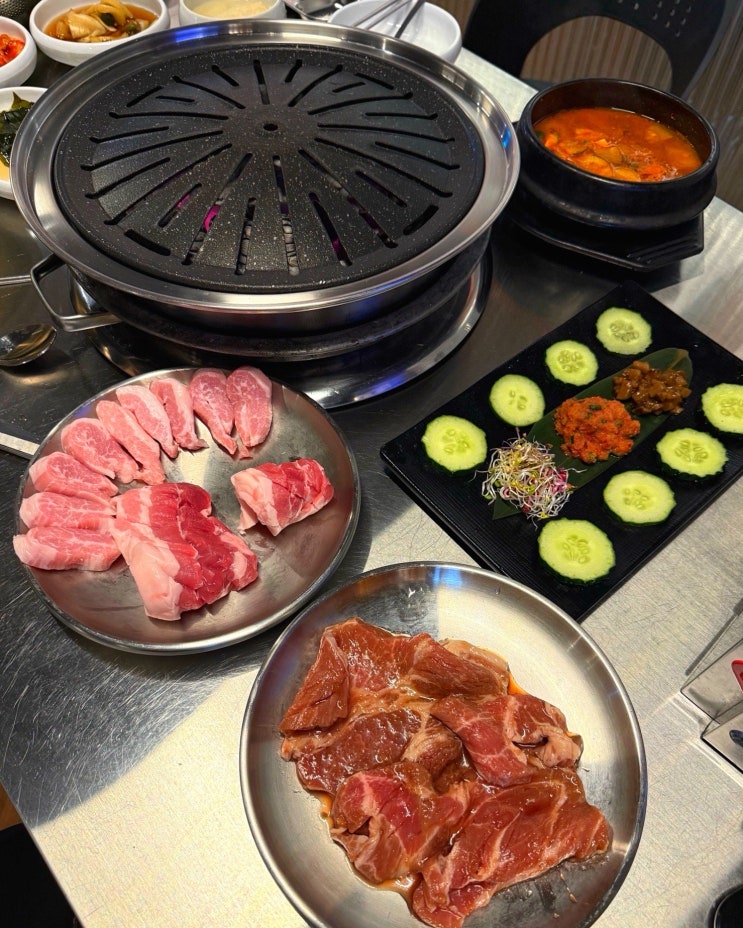  부산 해운대역고기집 구남로스 한우 & 한돈 +애견동반가능
