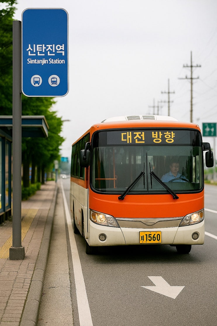  신탄진역에서 대전 시내방향 버스 노선 총정리｜출퇴근·여행 이동까지 