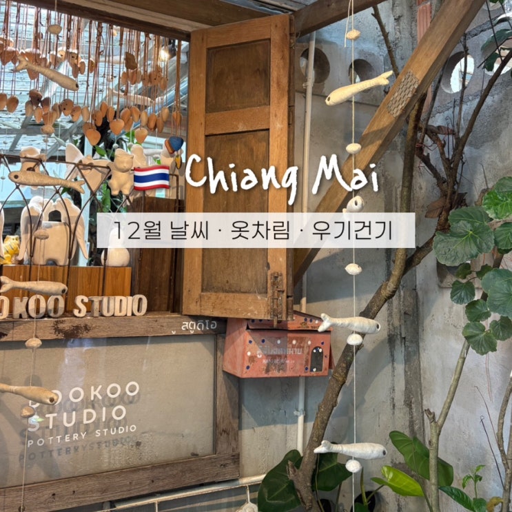  치앙마이 12월 날씨 수영가능? 우기 건기기간 여행꿀팁