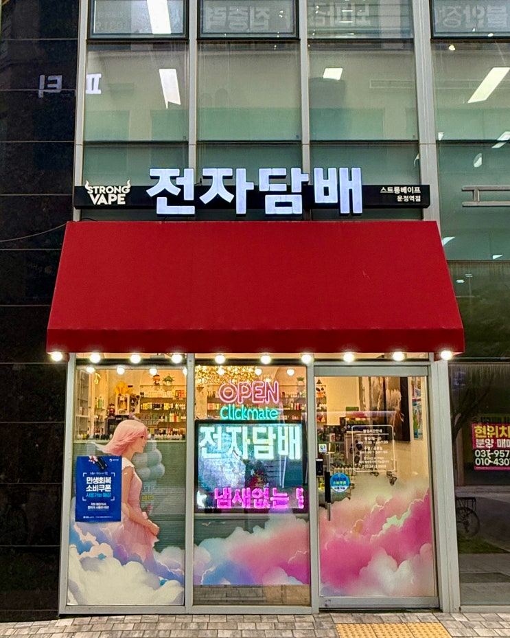  스위든바 35000퍼프 & 버니리즈 실물 후기, 겨울 감성 가득한 파주 전자담배 매장
