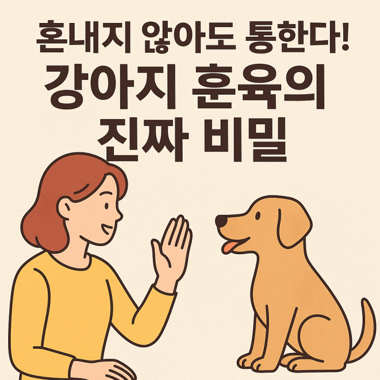   강아지 올바른 훈육 방법 – 혼내지 않고도 통하는 반려견 교육법