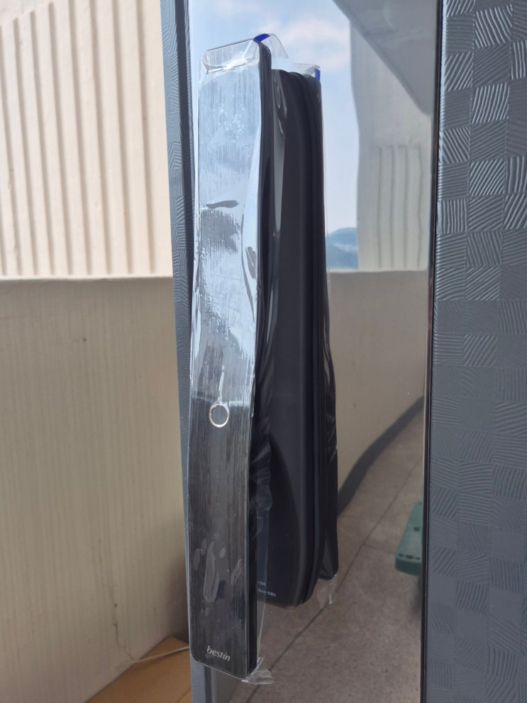 서울도어락 관악구 신림동 신림현대아파트 베스틴 푸시풀 도어락 IDL-300 설치