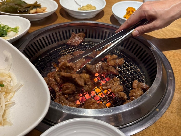  [천지연 송도갈비 / 부산 해운대] 중동 맛집, 정갈한 밑반찬과 구워주는 돼지갈비의 깔끔한 한상