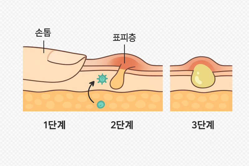 손톱 거스러미 생기는이유? 고름 염증 어떻게 관리해야 할까
