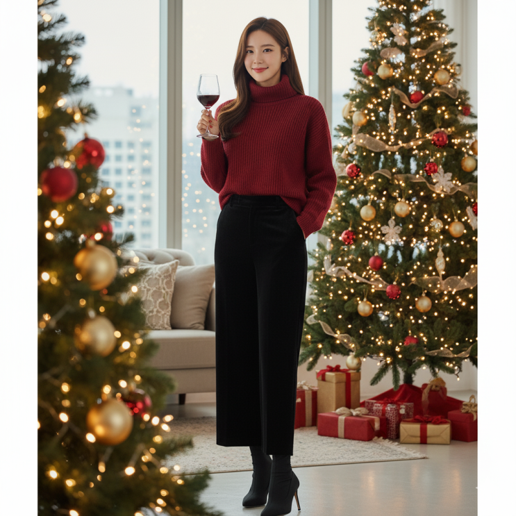  미리 준비해야 주인공! '연말룩 & 모임룩' 스타일링 4가지