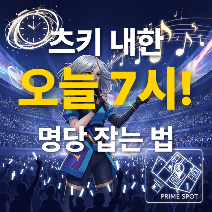  인스파이어 아레나 시야 좌석별 명당 분석 < 츠키 내한 준비하기 >