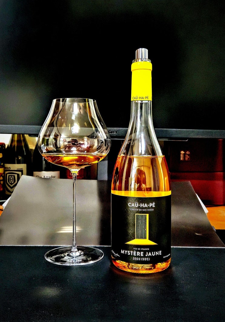  [오렌지] 도멘 코하페 미스테레 존 2022 Domaine Cauhape Mystere Jaune 2022 프랑스 쥐랑송 쁘띠 망상 와인 리뷰