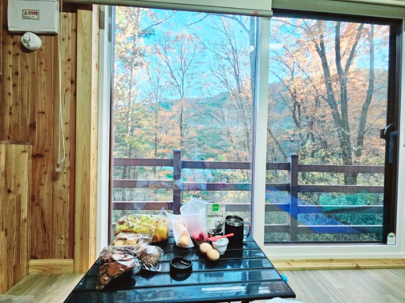 문경 대야산 자연휴양림 캐빈하우스에서 자고 대야산 밀재까지 등산