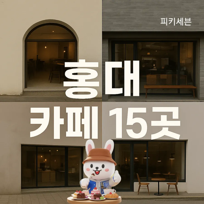 홍대 분위기 좋은 유명 카페 15곳 총정리 : 네이버 블로그