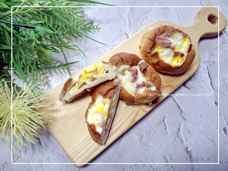 모닝빵 계란빵 만들기 전자렌지 간단 아이 간식 레시피