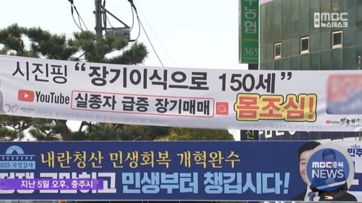 거리 곳곳 <b>혐오 현수막</b> 논란… 표현의 자유인가, <b>혐오</b> 확산인가