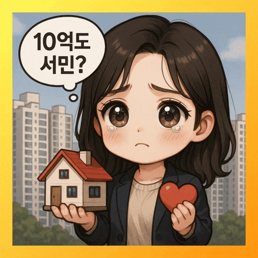  순자산 10억 착시,서민이라 믿는 사람들...돈 감각이 흔들린 대한민국