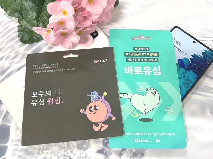  휴대폰 미납 정지 해제 선불폰 셀프 개통하기