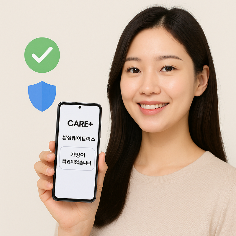 삼성케어플러스 가입 조회 방법 완전 정리 새 폰 산 분들은 꼭 확인