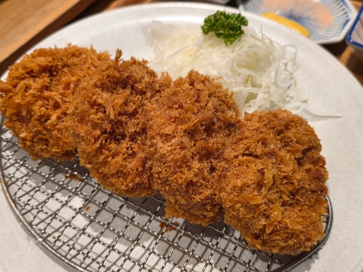  여의도 돈까스 맛집 긴자바이린 더현대서울점 후기