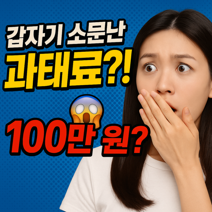  ️ “7월부터 종량제 봉투 과태료 100만 원?!” 진실은 이것입니다 