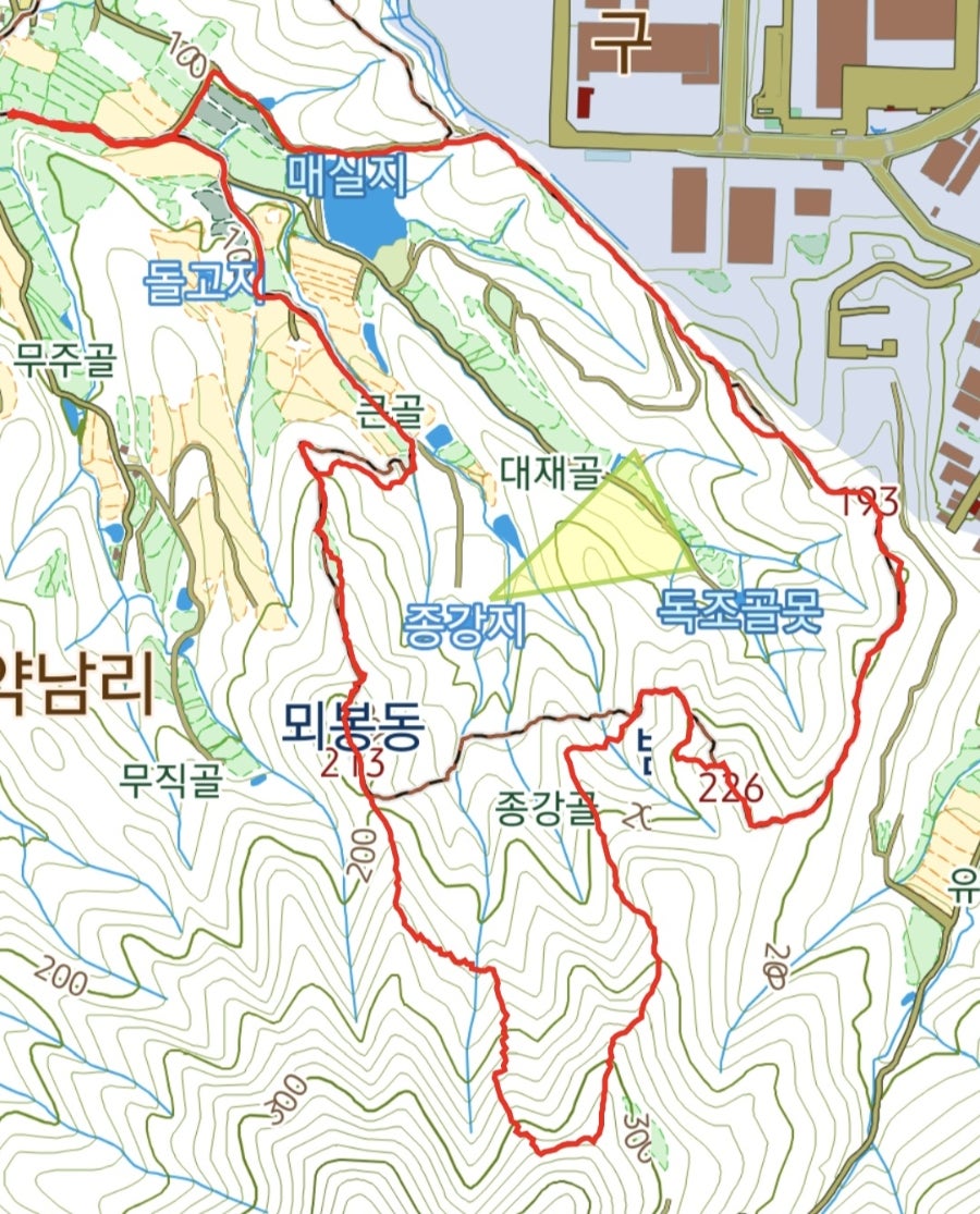 밤무골산 사진 1