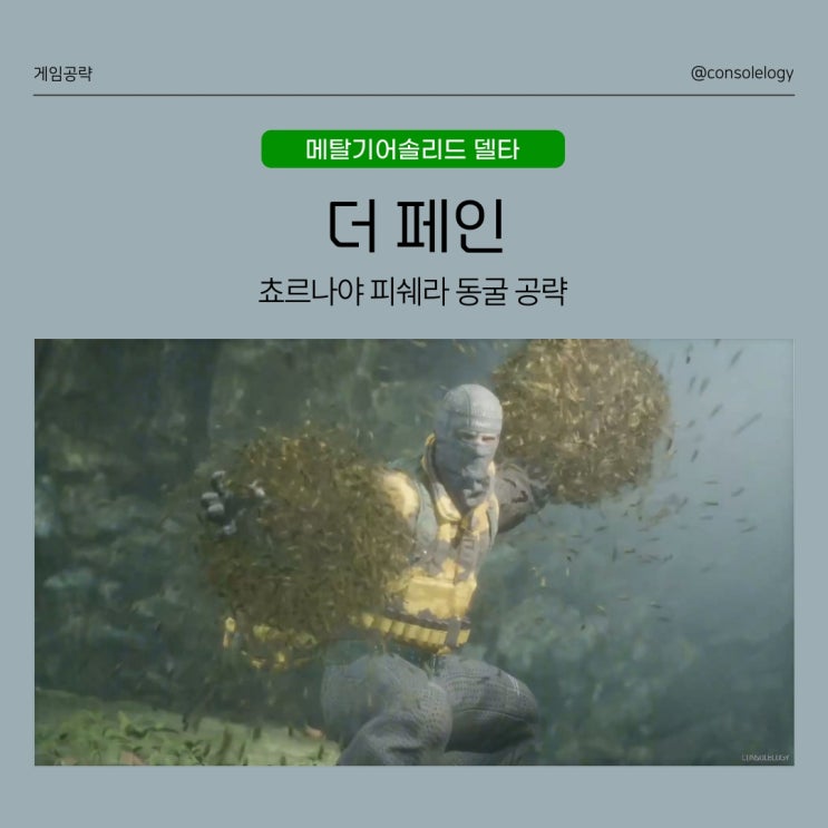  메탈기어솔리드 델타 스네이크 이터 공략 - 더 페인