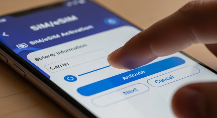  알뜰폰 eSIM 지원 단말기와 셀프개통 방법 안내