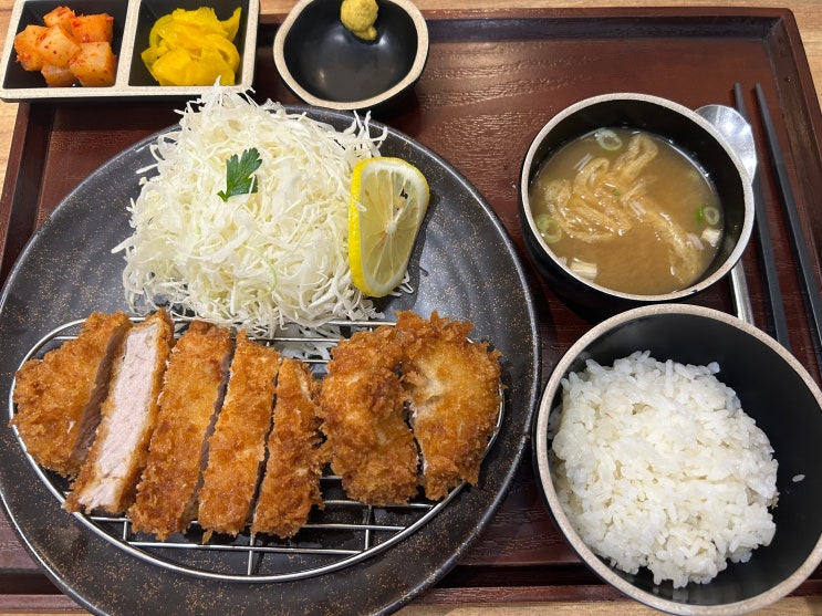 [청량리] 바삭한 육즙 가득 돈까스와 맥주한잔 <모모야 롯데백화점 청량리점>