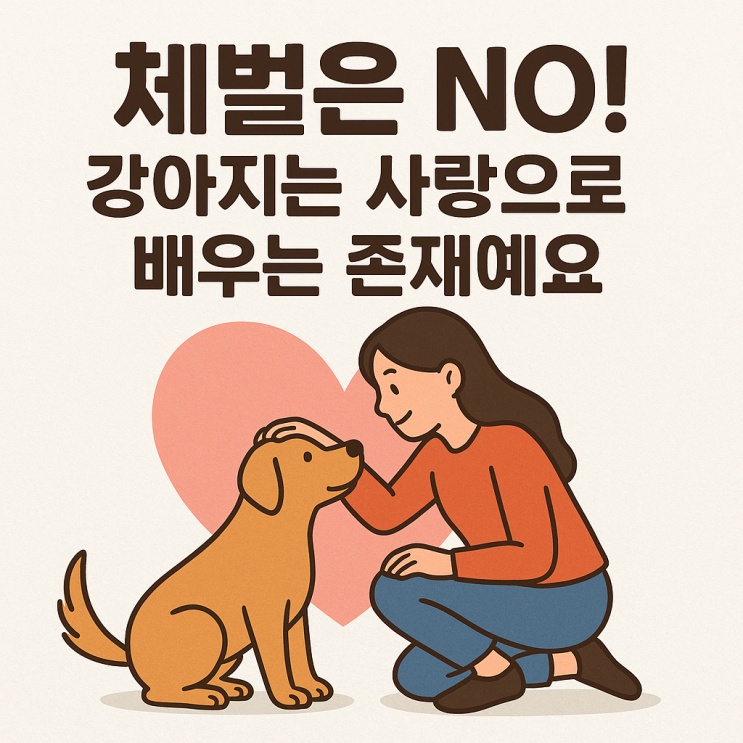   강아지 체벌 NO! 혼내지 않고도 통하는 올바른 대안 훈육법
