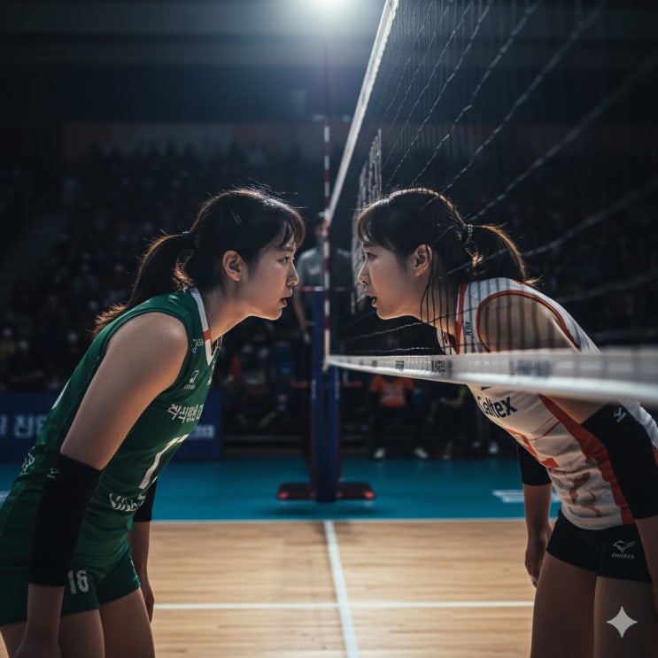  [V-리그 분석] 현대건설 vs GS칼텍스: '블로킹 2.71개'의 만리장성이 '클러치 범실 30개' 악몽을 끝낼까?