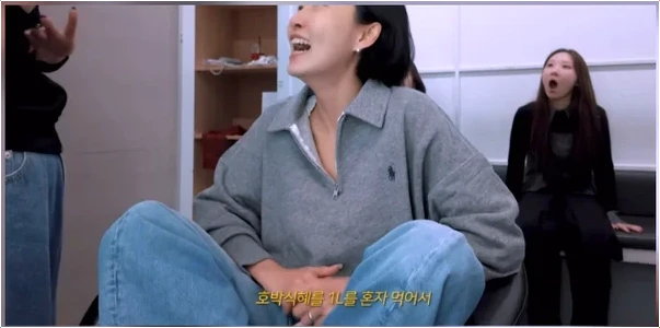  화사 호박식혜 먹방 해프닝! D라인 임산부 오해받은 솔직 식성 비하인드 스토리