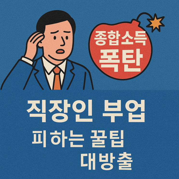  직장인 부업 종합소득세 폭탄 피하는 꿀팁 대방출