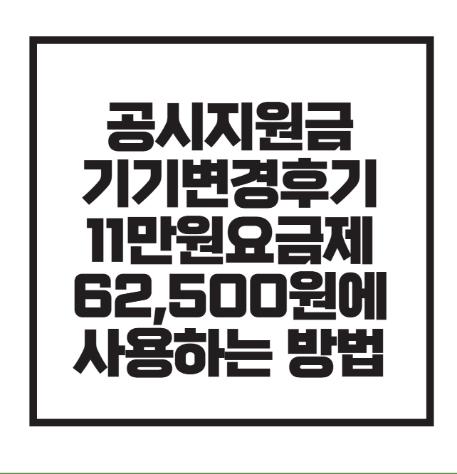 갤럭시s25 공시지원금 기변후기