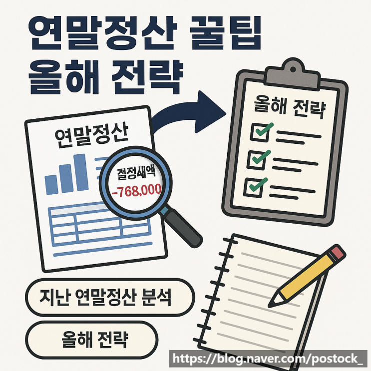  [세테크]2025년 연말정산 혜택 채우기 2편 - 연말정산 제도 이해하기