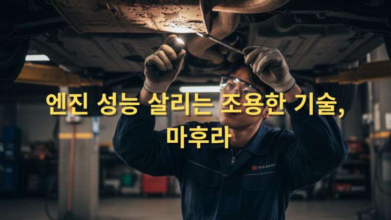 자동차 마후라 완벽 가이드 │ 성능·소음·관리까지 한눈에 정리