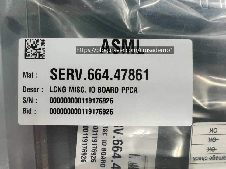  ASML SERV.664.47861 LCNG MISC IO BOARD PPCA
