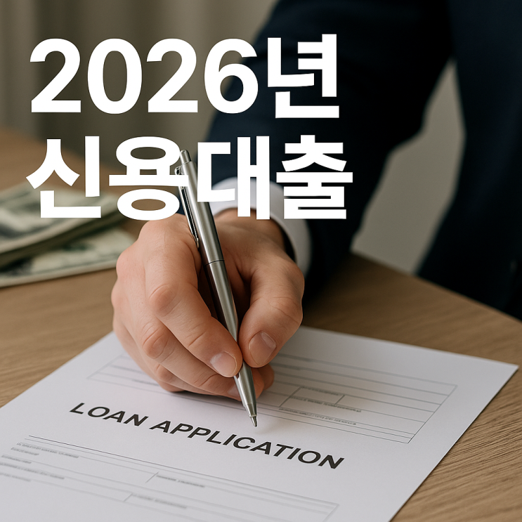  2026년 신용대출 전망, 금리 인하 어렵다? (2025년 11월 금리 비교 및 DSR 총정리)